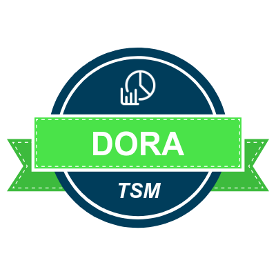 DORA Metrics micro-credential badge